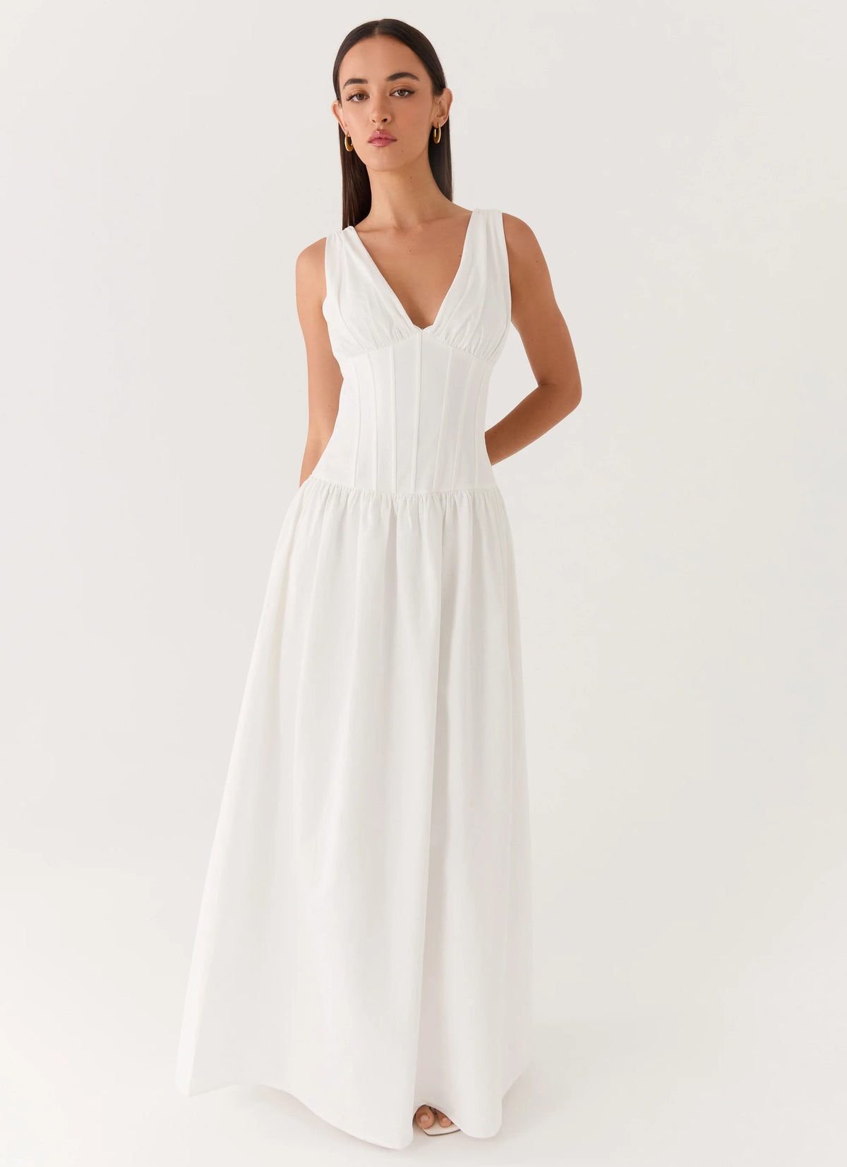 Eunbi Maxi Dress - White