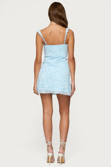 Stephanie Lace Mini Dress