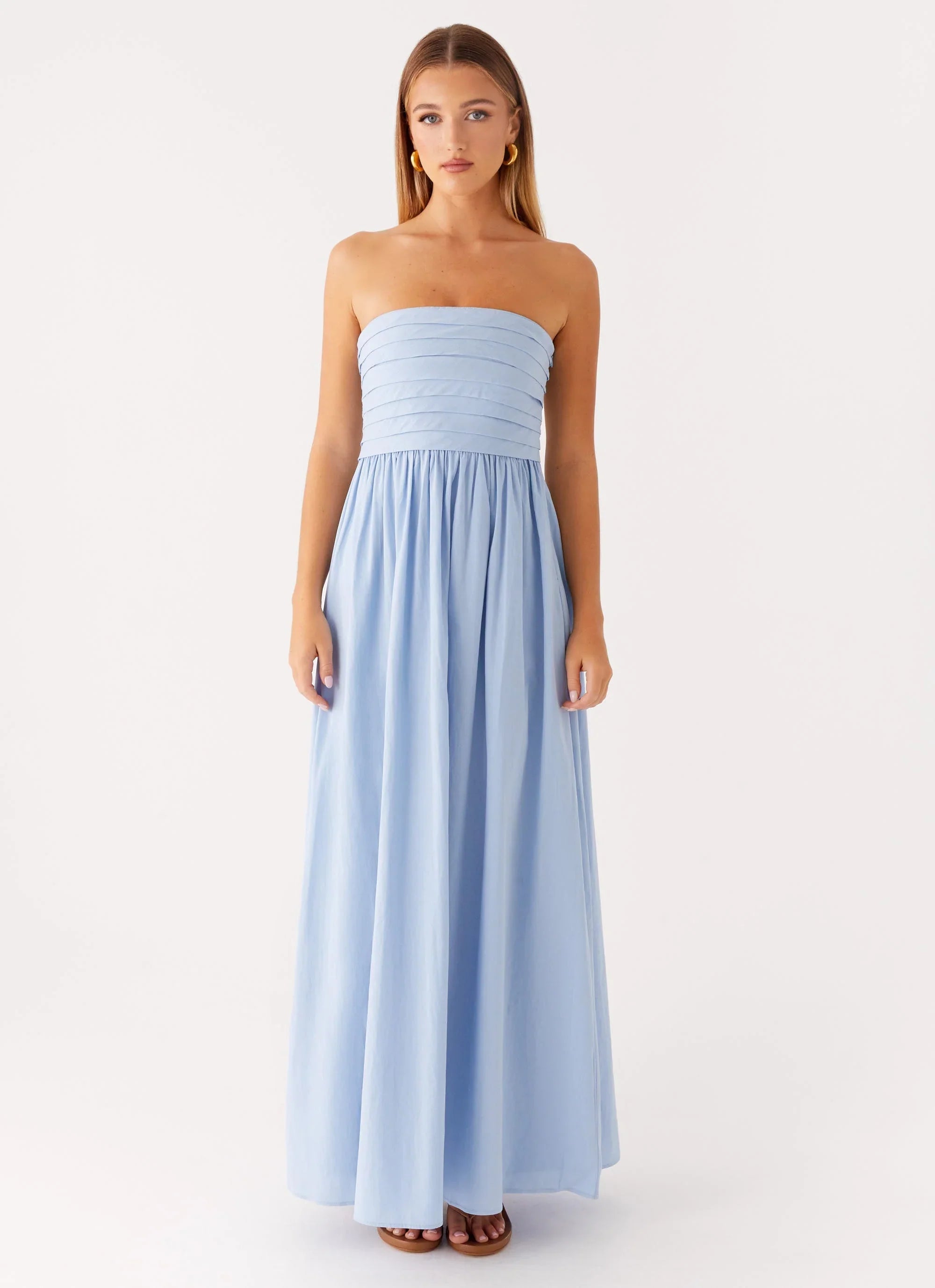 Tamia Maxi Dress - Blue