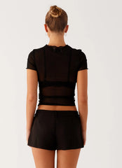 Freedom Mini Shorts - Black