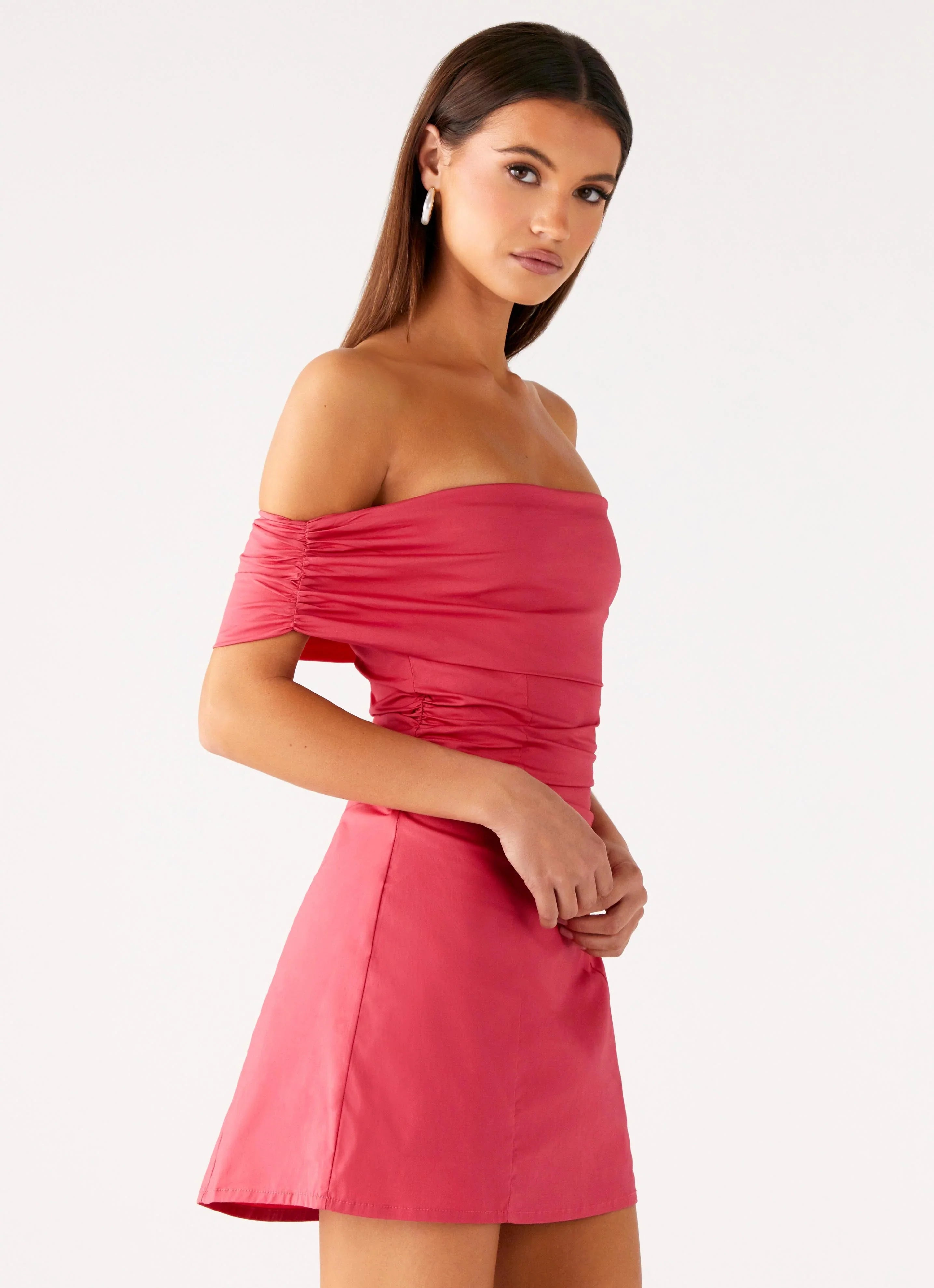 Kierra Mini Dress - Coral