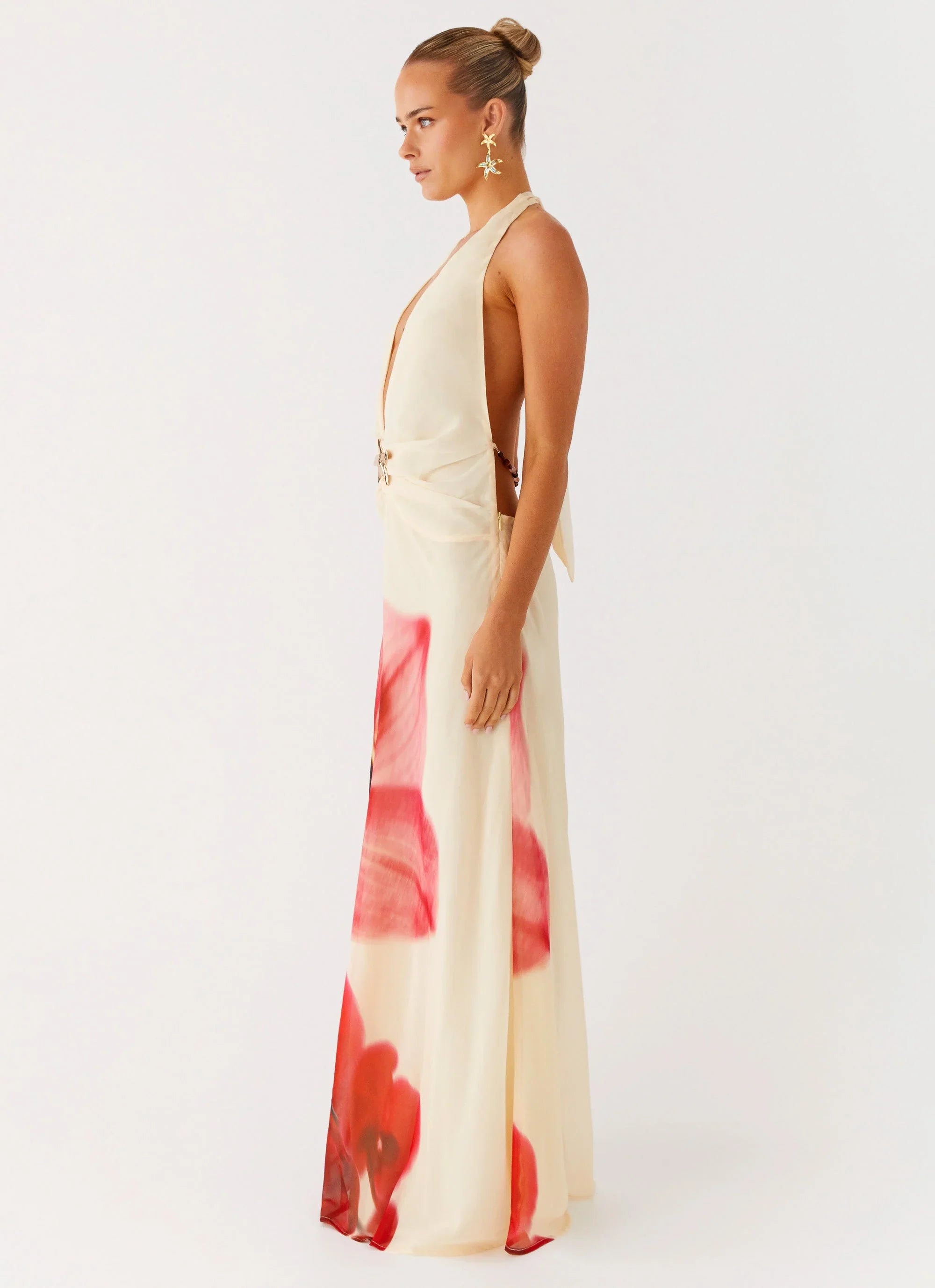 Belivia Maxi Dress - Yellow Bloom