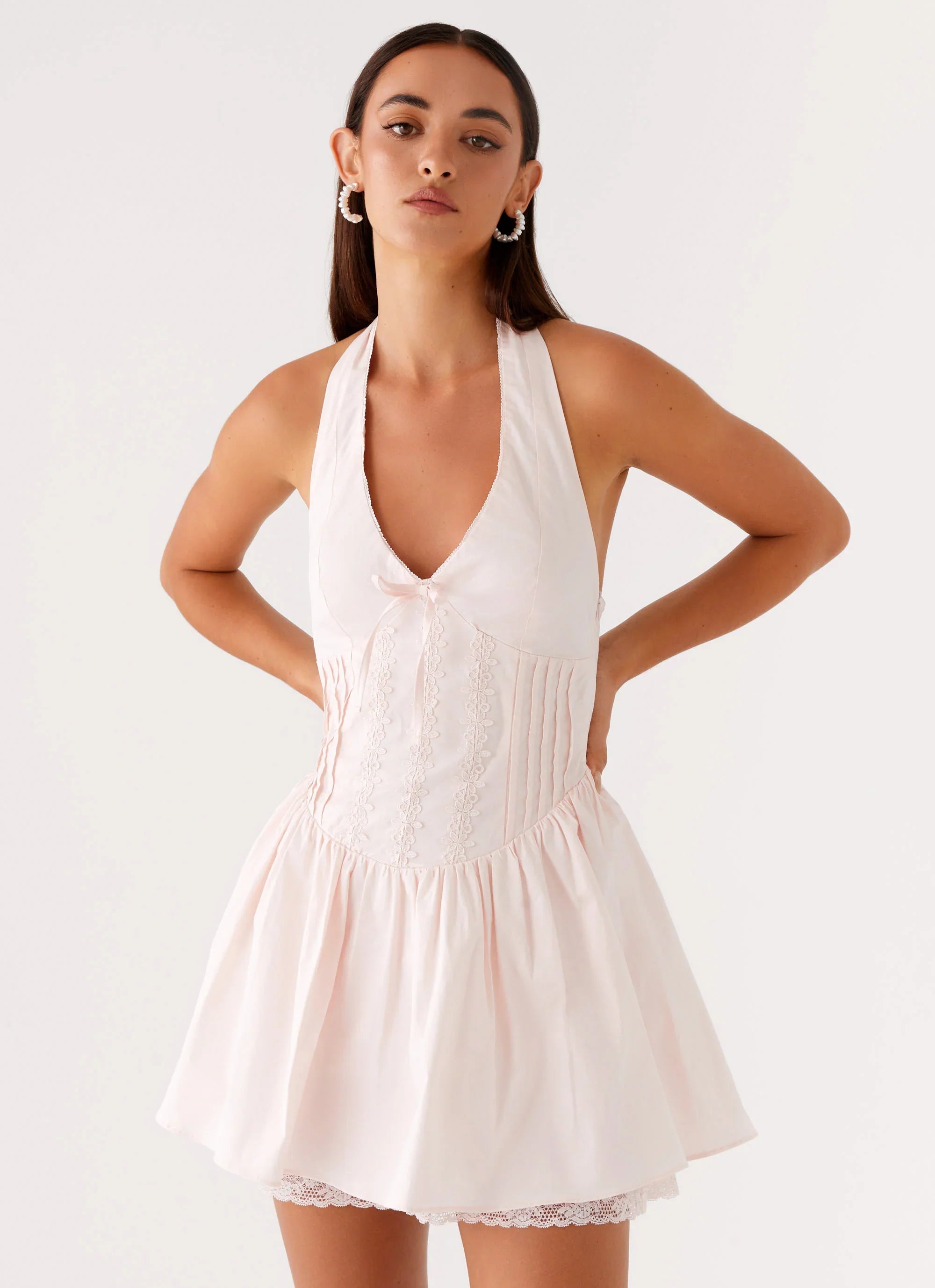 Moira Mini Dress - Pink