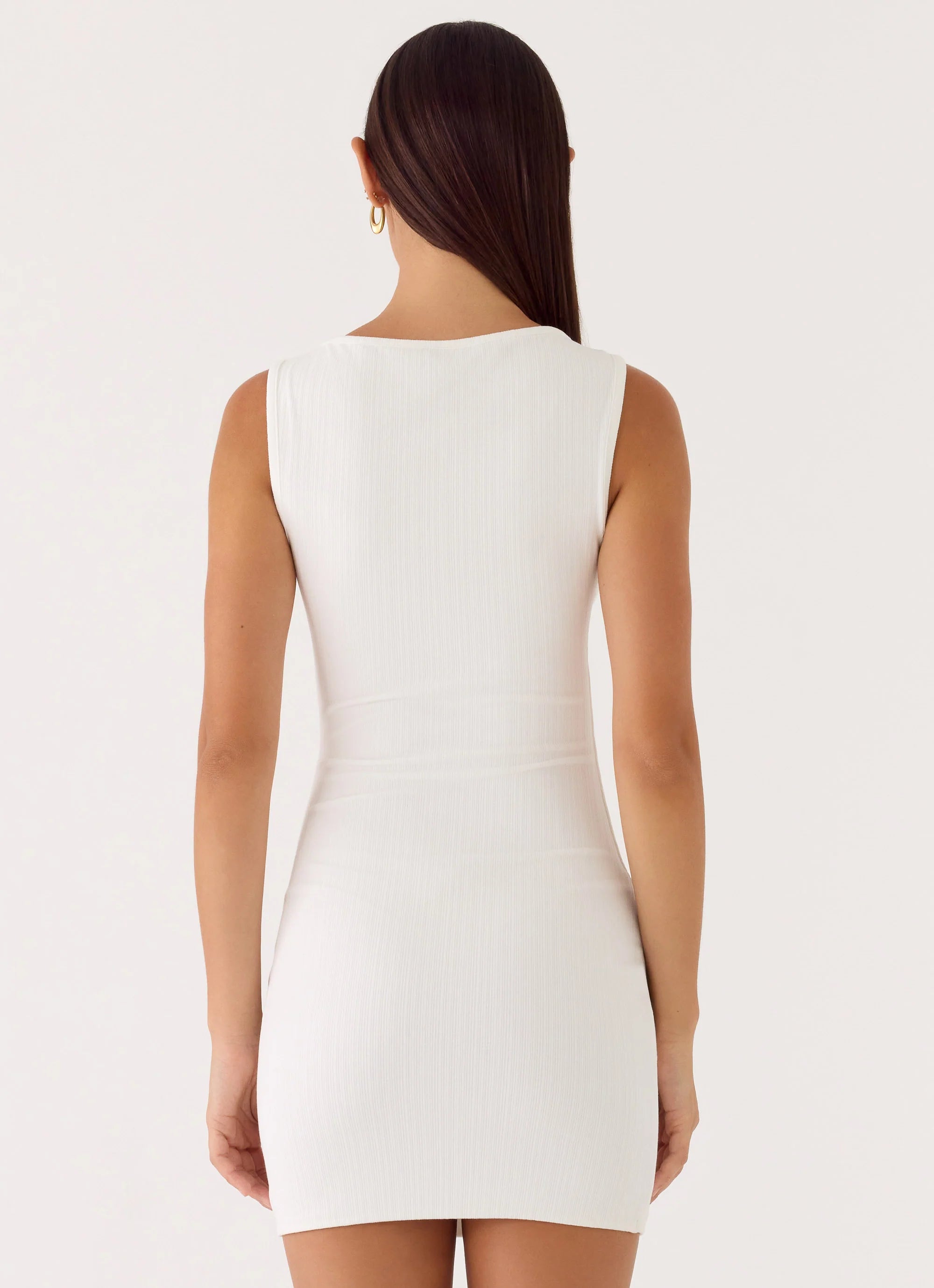 Everly Mini Dress - White