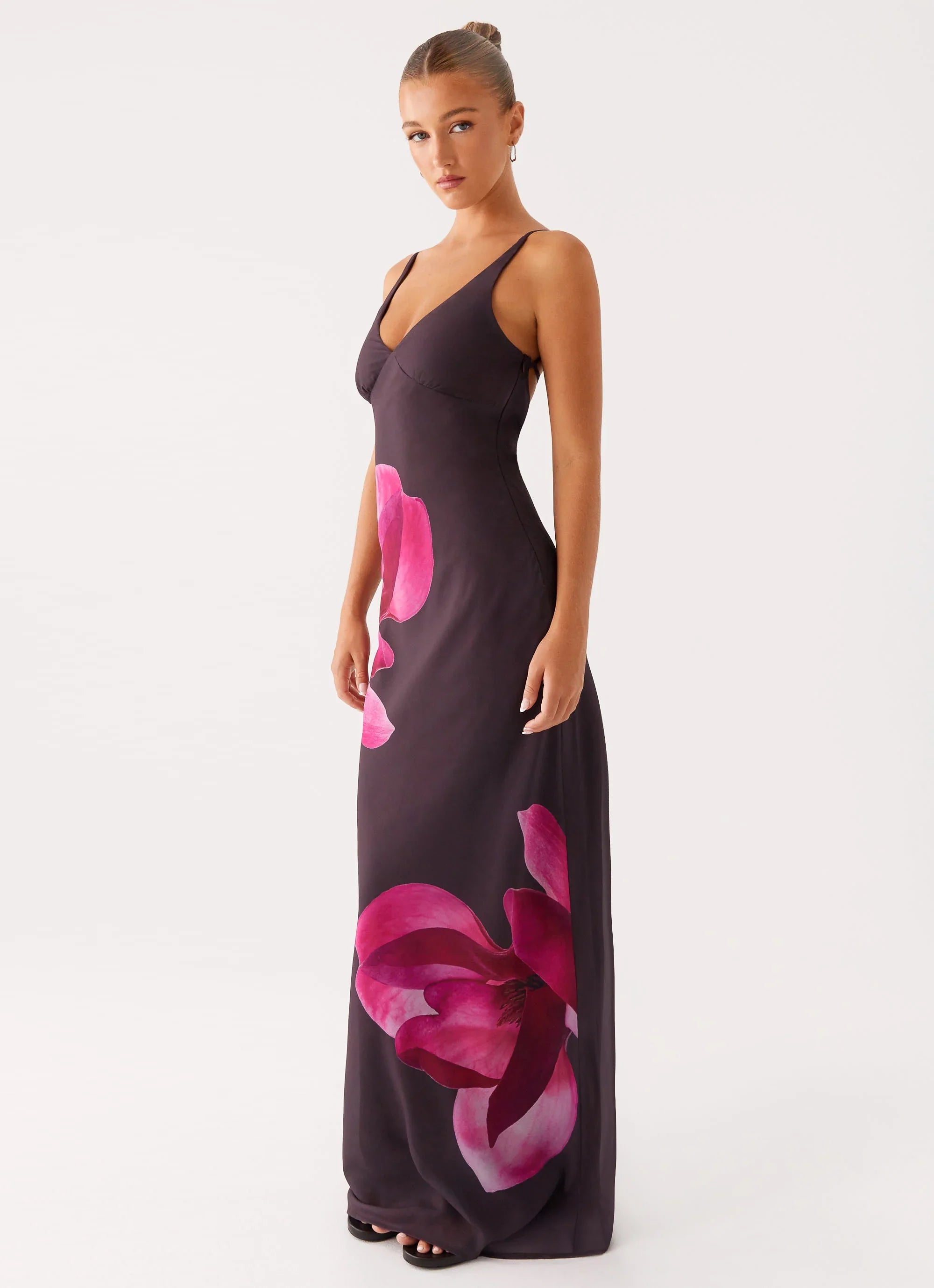 Griselda Maxi Dress - Dark Chocolate
