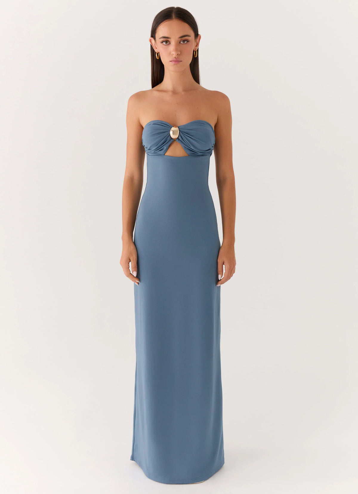 Coast Is Clear Maxi Dress - Coastal Blue