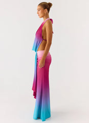 After Bloom Maxi Dress - Disco Ombre