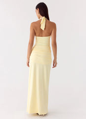 Maribelle Maxi Dress - Lemon