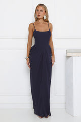 Invest In Yourself Maxi Dress Navy