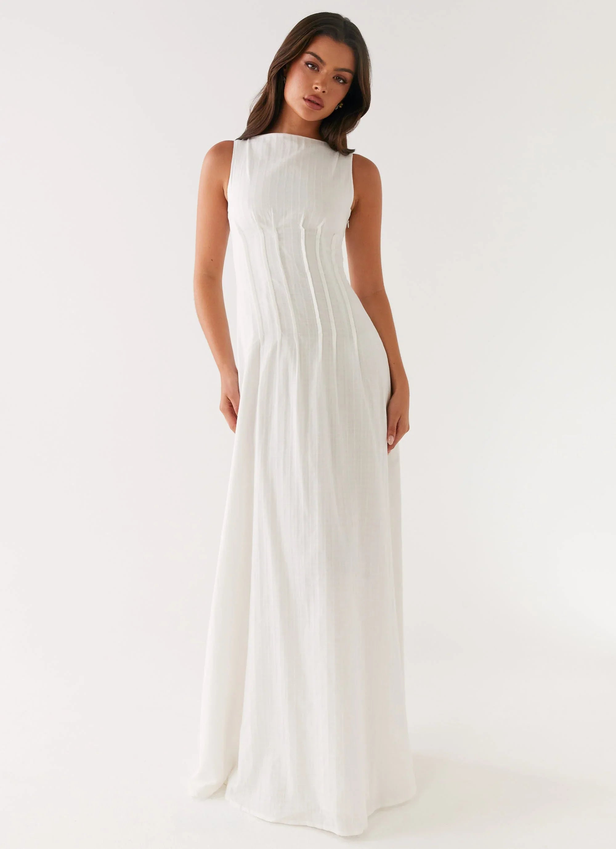 Maloney Maxi Dress - White