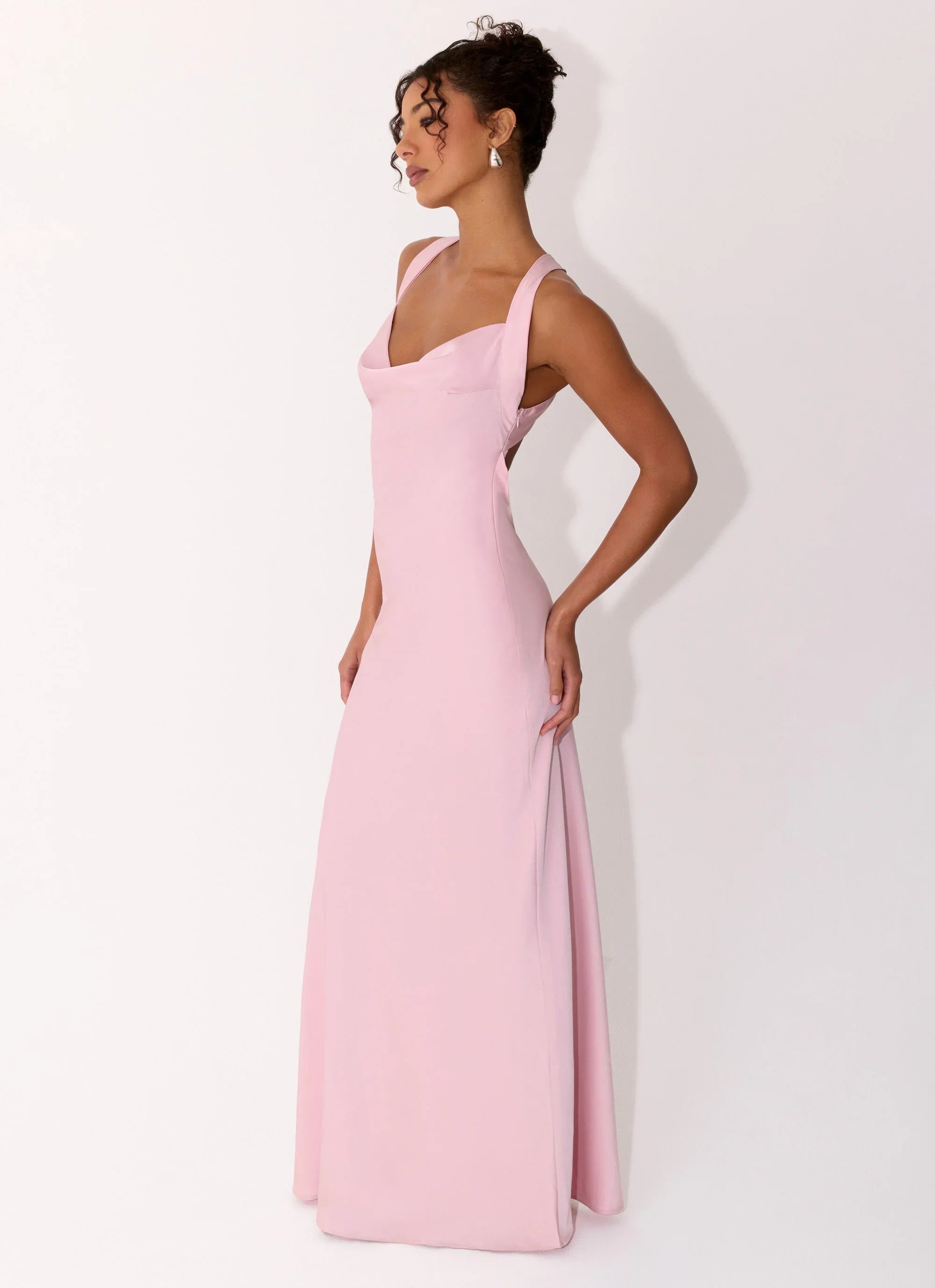 Zandie Maxi Dress - Pink