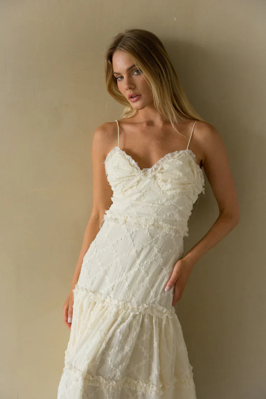 Percy Lace Maxi Dress