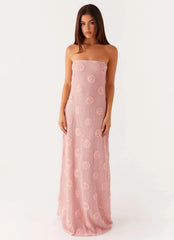Holly Maxi Dress - Pink