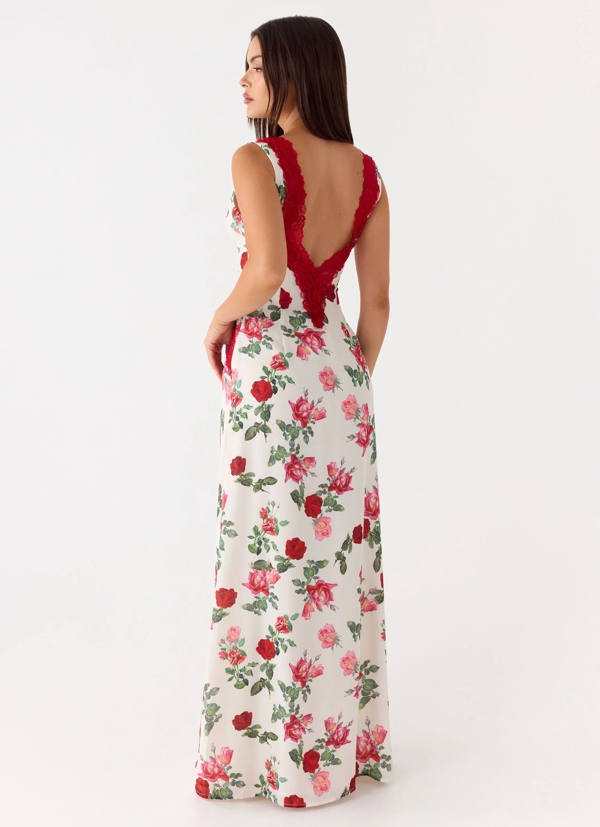 Aoifie Maxi Dress - Ivory Bloom